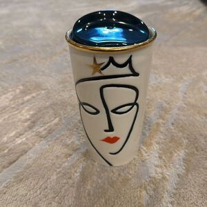 Starbucks 2015 Anniversary Siren Crown Travel Tumbler Mug EUC